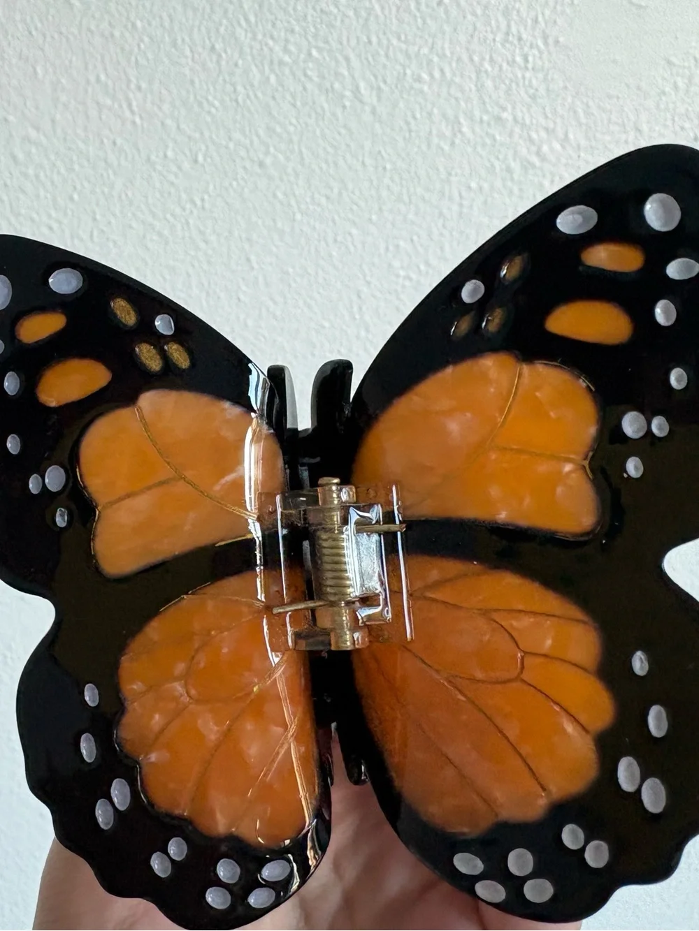 Urban Outfitters Solar Eclipse Fall Monarch Butterfly Claw Hair Clip